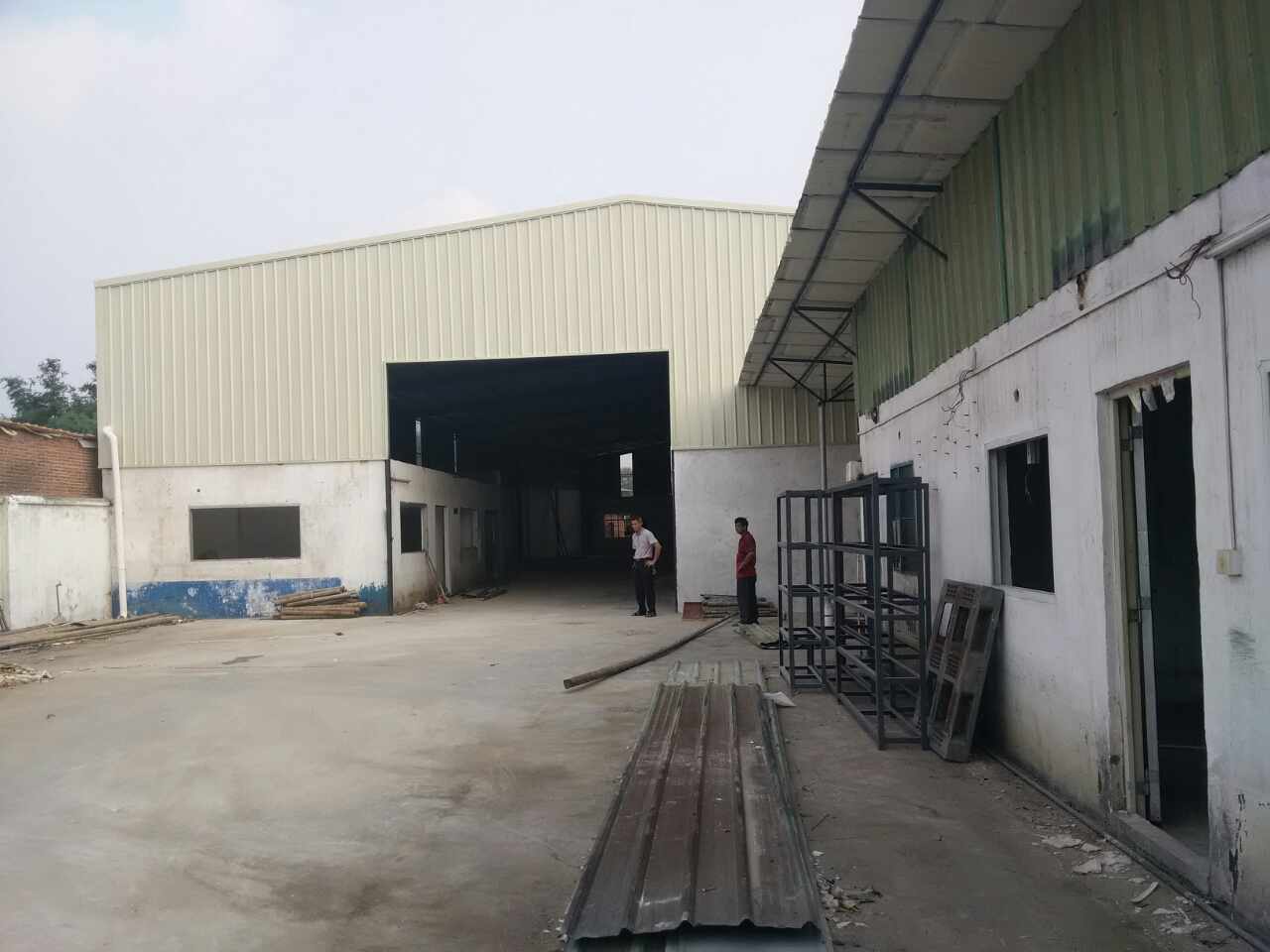 东莞茶山新出单一层钢构厂房1500平方米出租可做小污染